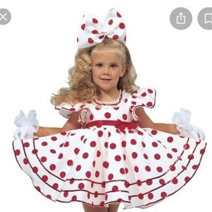 Toddler Shirley Temple costume